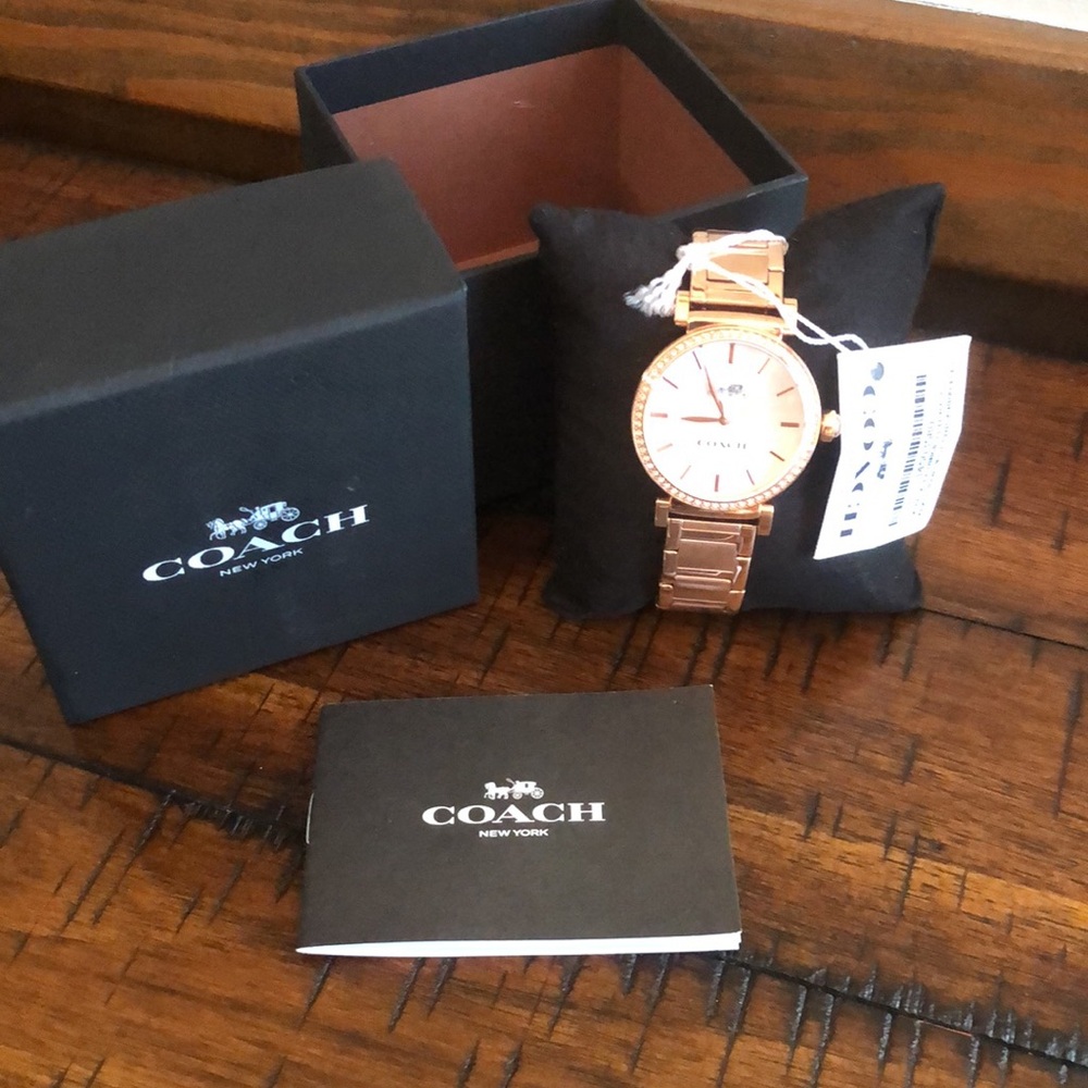Coach Women's Rose Gold Watch